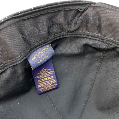 Louis Vuitton Nx2242 Crocomartier Cap Baseball Cap Cotton Purple Black Wool
