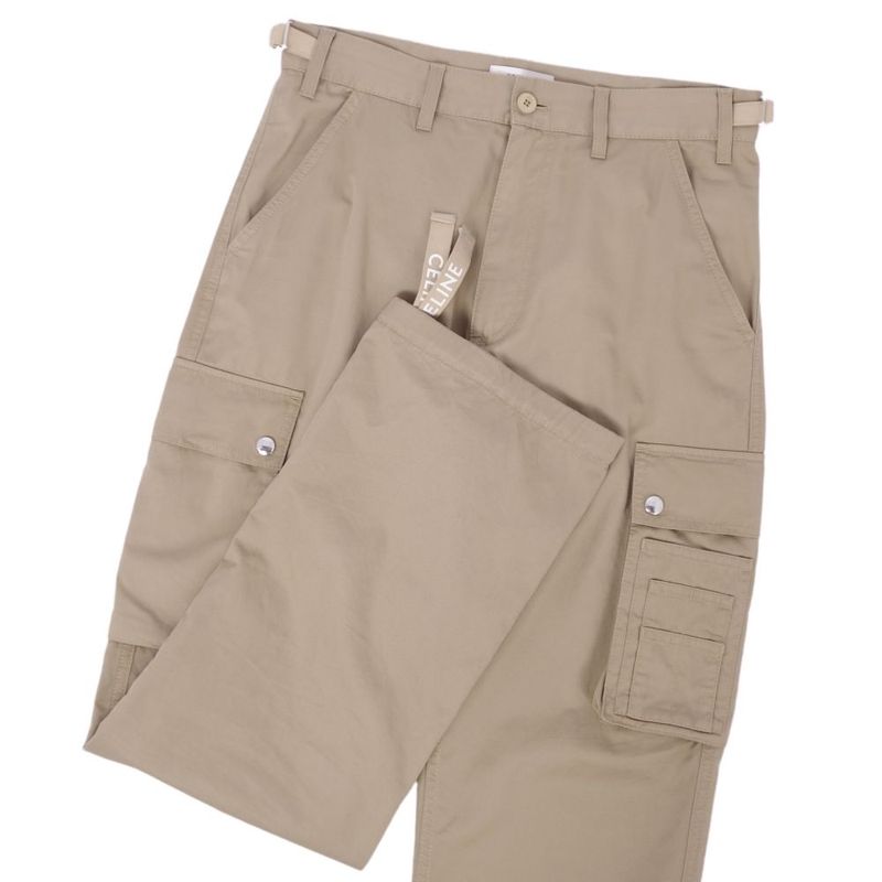 Celine Pants Long Pants 24SS Mid-rise Car