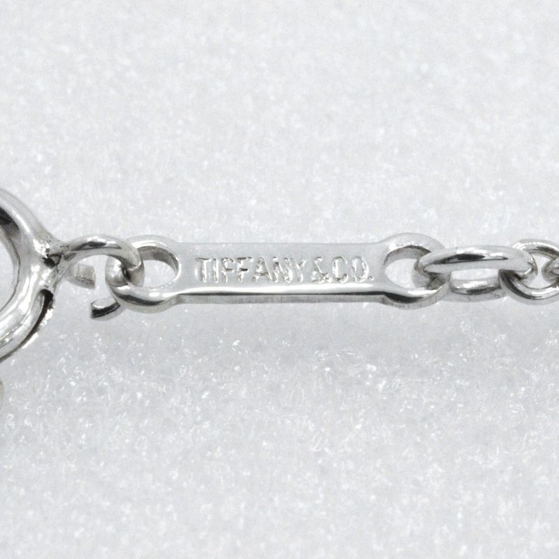 Tiffany & Co Open Heart Elsa Peretti 925 Silver Ladies 4.8g Necklace