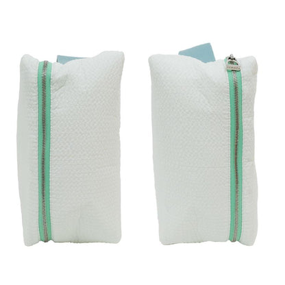 Hermes Gabriel To-go-mm Handbag Pouch Veil Aqua Ladies