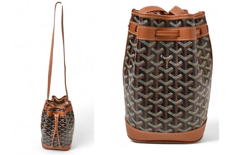 Goyard Bag Shoulder Bag Goyard Petit Flo Bucket Bag Peflotpmlty50cl50p Black