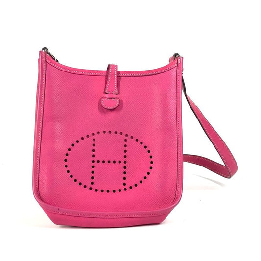Hermes Shoulder Bag Evelyn TPM 16 Evelyn TPM Leather Rose Tillian Pink