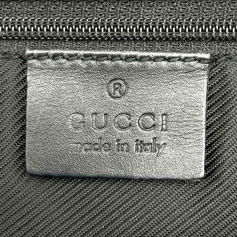 Gucci 002 1098 GG Canvas Tote Bag Brown GG Canvas Ladies Men Fashion Vintage