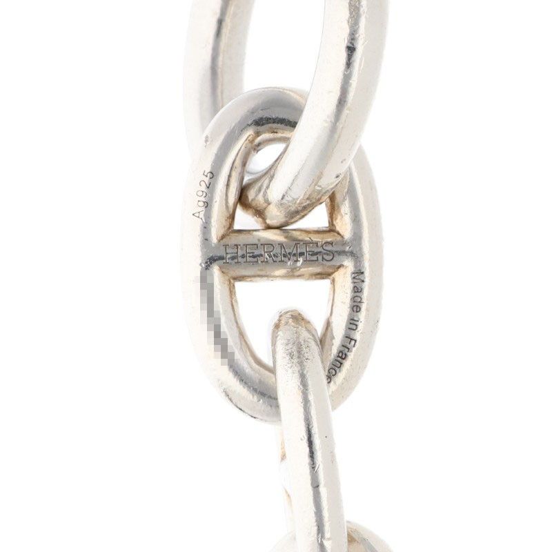 Hermes Chaine D'ancre TGM Chaine D'ancre TGM Silver Bracelet Men's 11link
