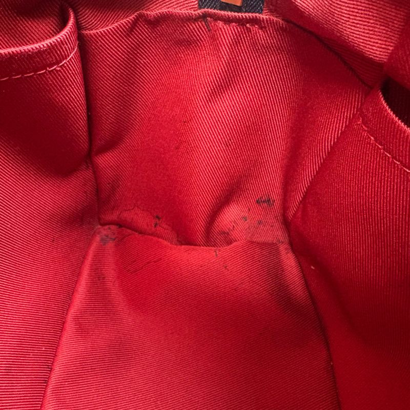 Louis Vuitton Pontje Shoulder Bag Mini Tote Bag Empreinte Leather Embossed Navy