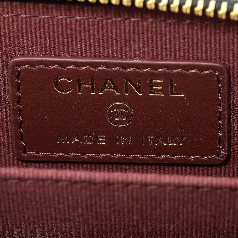 Chanel Card Case Classic ZIP COIN Purse Black