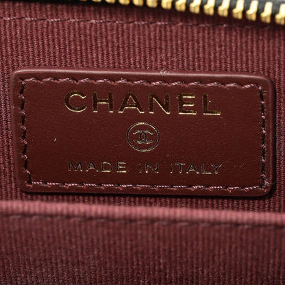 Chanel Card Case Classic ZIP COIN Purse Black