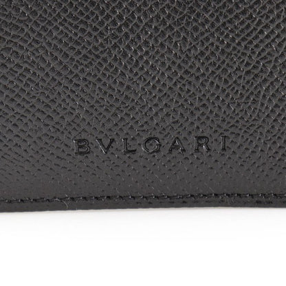 Bvlgari Leather Black Unisex Notebook Cabas
