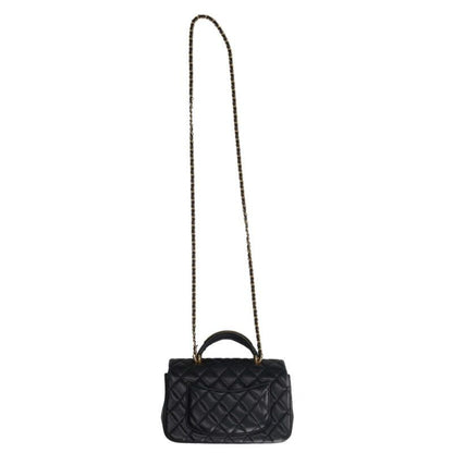 Chanel Top Handle Mini Flap Chain Shoulder Bag Men's