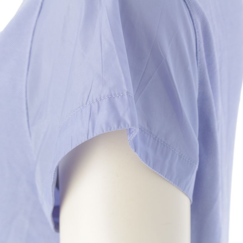 Prada Sport Archive Short Sleeve Cut Nylon Jacket Outerwear Tops Light Blue S