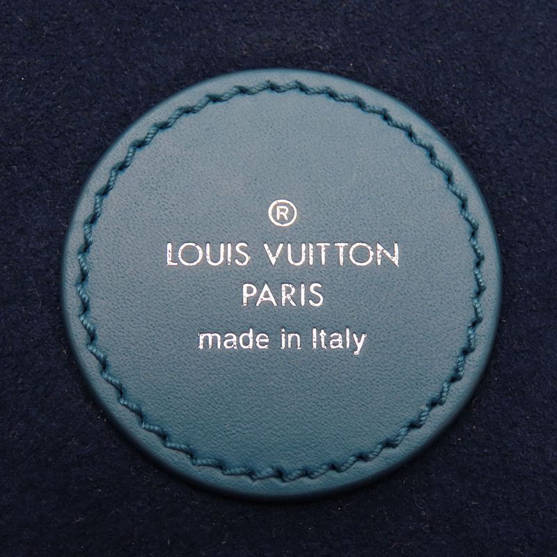 Louis Vuitton Other Accessories Vidée Poche Flower Monogram Blue Veil Brown
