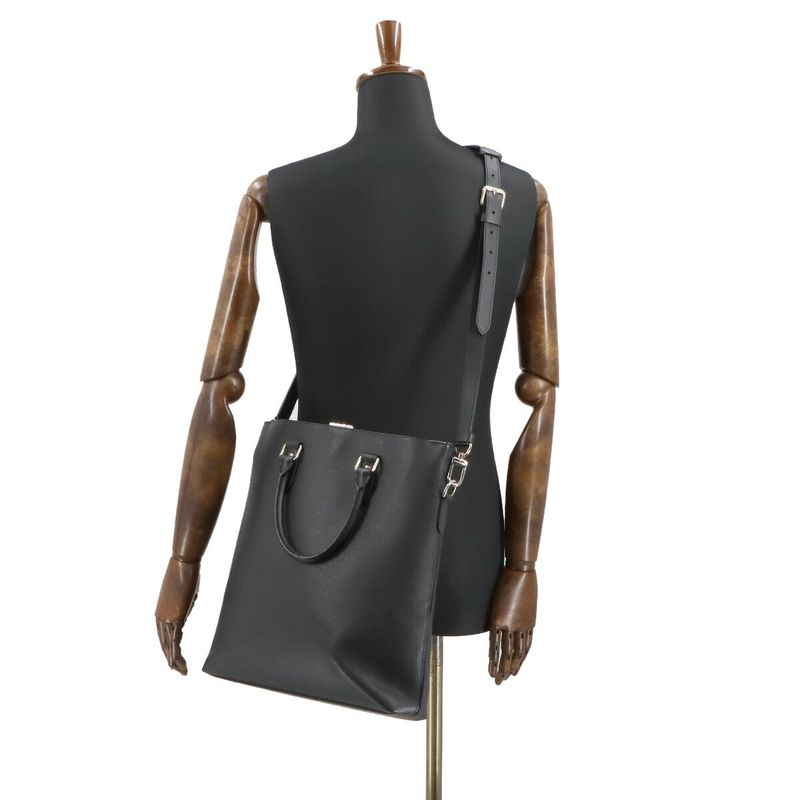 Louis Vuitton Taiga Anton Tote 2way Shoulder Bag Noir Black M33433 Taiga Anton