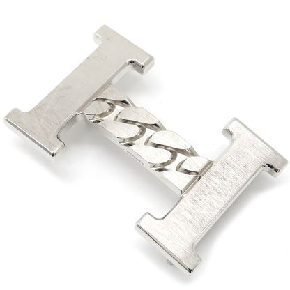 Hermes Belt H Buckle #90 Vaux Epson Etang and Cles #90 Silver Hardware Off