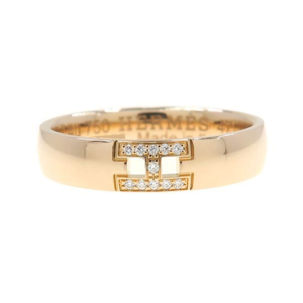 Hermes Everhella Cles Su Ring /1P Diamond #47