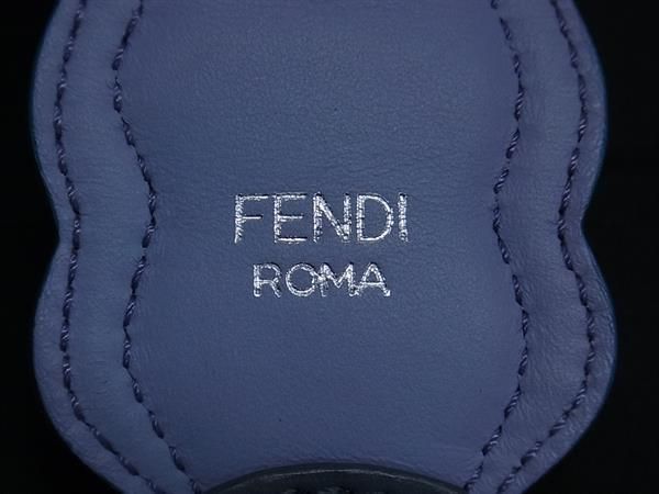 Fendi Strap You Leather Shoulder Strap For Bag Shoulder Strap Blue