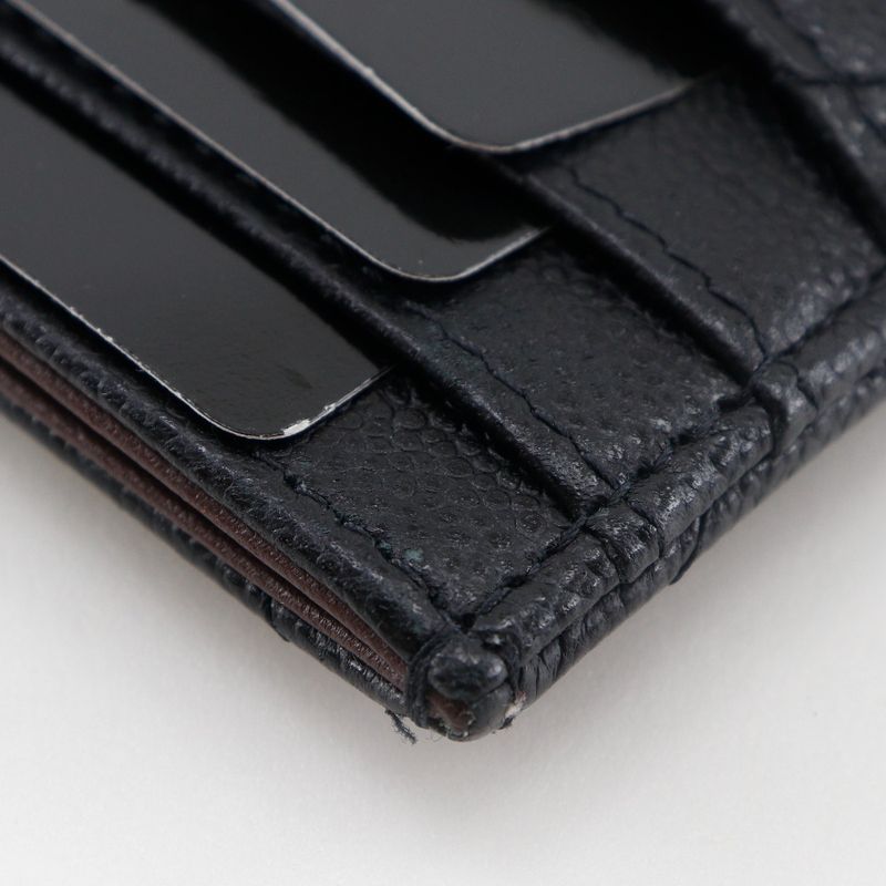 Chanel Matelasse Gold Hardware Coco Mark Ap3595 X Cabinskin Black Ladies Card