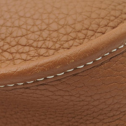 Hermes Shoulder Bag Evelyn 3 PM Amazon Taurillon Clemence Gold Silver Hardware