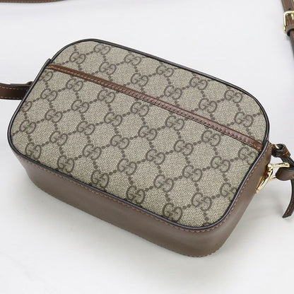 Gucci Small Camera Bag Horsebit 1955 760196 Shoulder Bag GG Supreme Leather