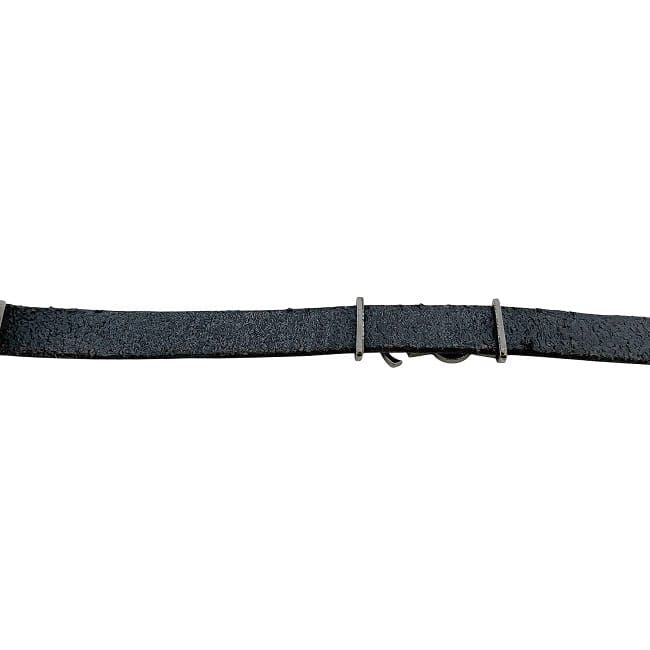 Saint Laurent Bracelet Black Cassandra Excellent Condition Leather Preowned