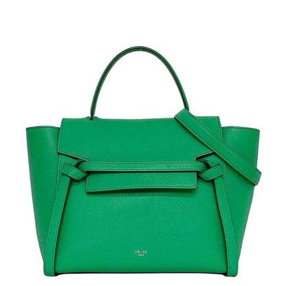 Celine 2 Way Bag Belt Bag Green 189153 Excellent Condition
