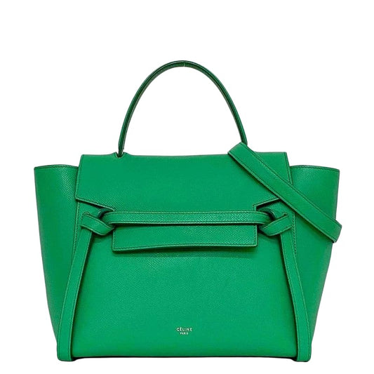 Celine 2 Way Bag Belt Bag Green 189153 Excellent Condition