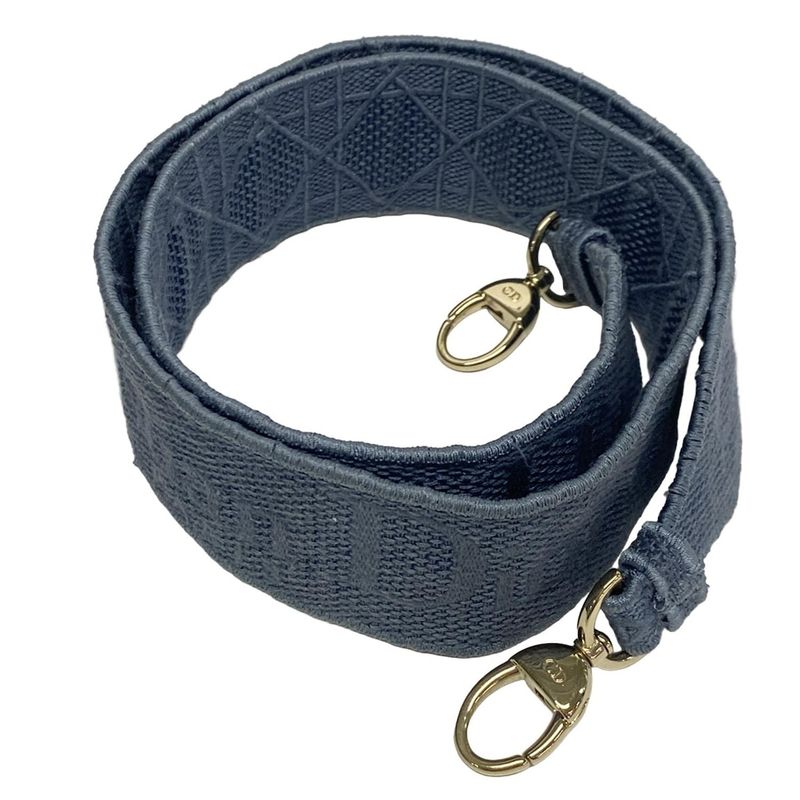 Dior/christian Dior Handbag Lady Dior Medium Bag Blue Gray