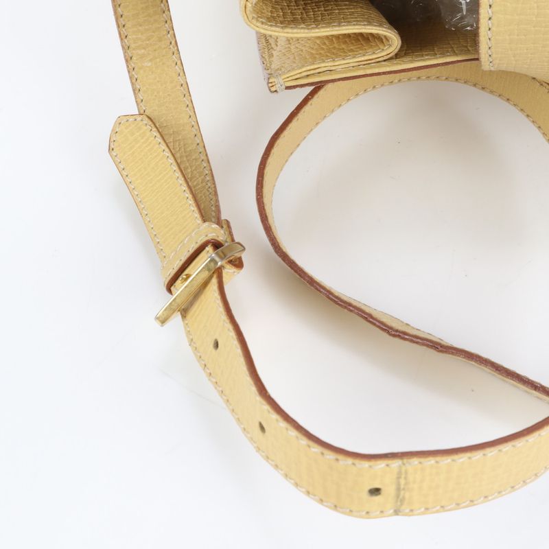 Vintage Loewe Leather Shoulder Bag Crossbody Gold Hardware Hand Tote Women's