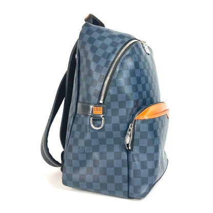 Louis Vuitton Backpack Sac Discovery Backpack N40157 Damier Cobalt Canvas Navy