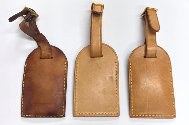 Louis Vuitton Name Tag Poinier Handle Holder Set Of Three 06bs250