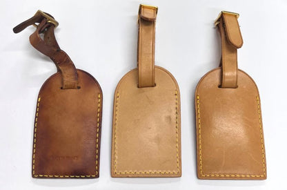 Louis Vuitton Name Tag Poinier Handle Holder Set Of Three 06bs250