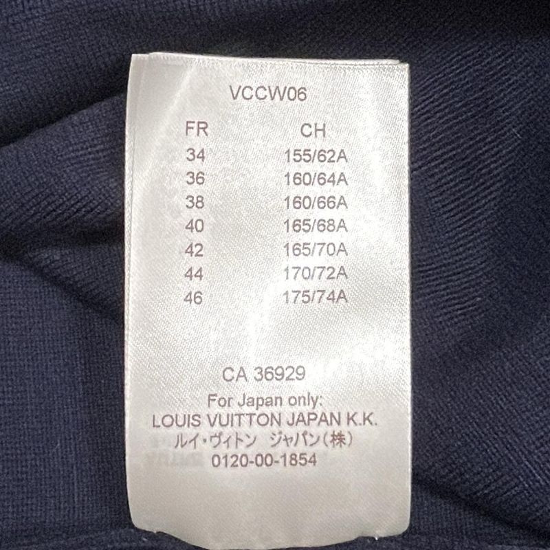 Louis Vuitton Dress Size S Women's - Rw172b MTS Fdkd31 Dark Navy And Black