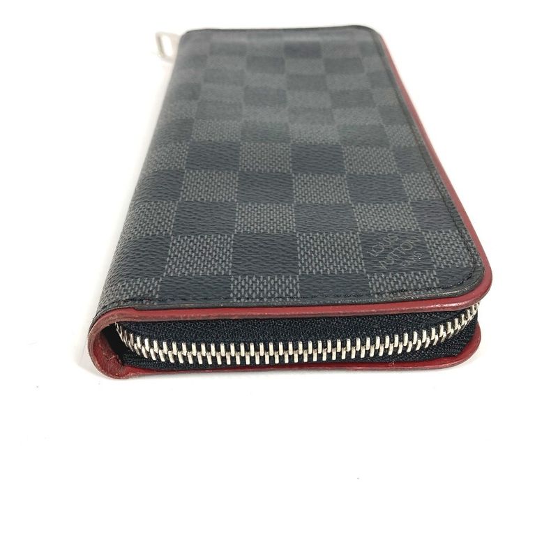 Louis Vuitton Long Wallet Zippy Wallet Vertical N63304 Damier Graphite Canvas