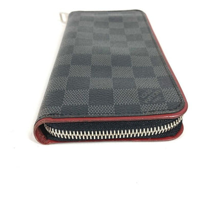 Louis Vuitton Long Wallet Zippy Wallet Vertical N63304 Damier Graphite Canvas
