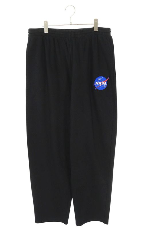 Balenciaga 641673 Tkvd8 Logo Patch Wide Sweatshirt Long Pants Men's S