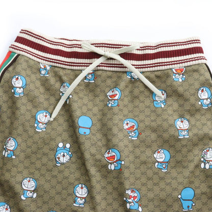 Gucci Doraemon Gucci Doraemon 656596 GG Pattern Webline Trapezoid Skirt Mini