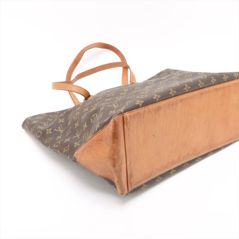 Louis Vuitton Monogram Cabas Alto M51152 Leather Tote Bag Shoulder Hand A4