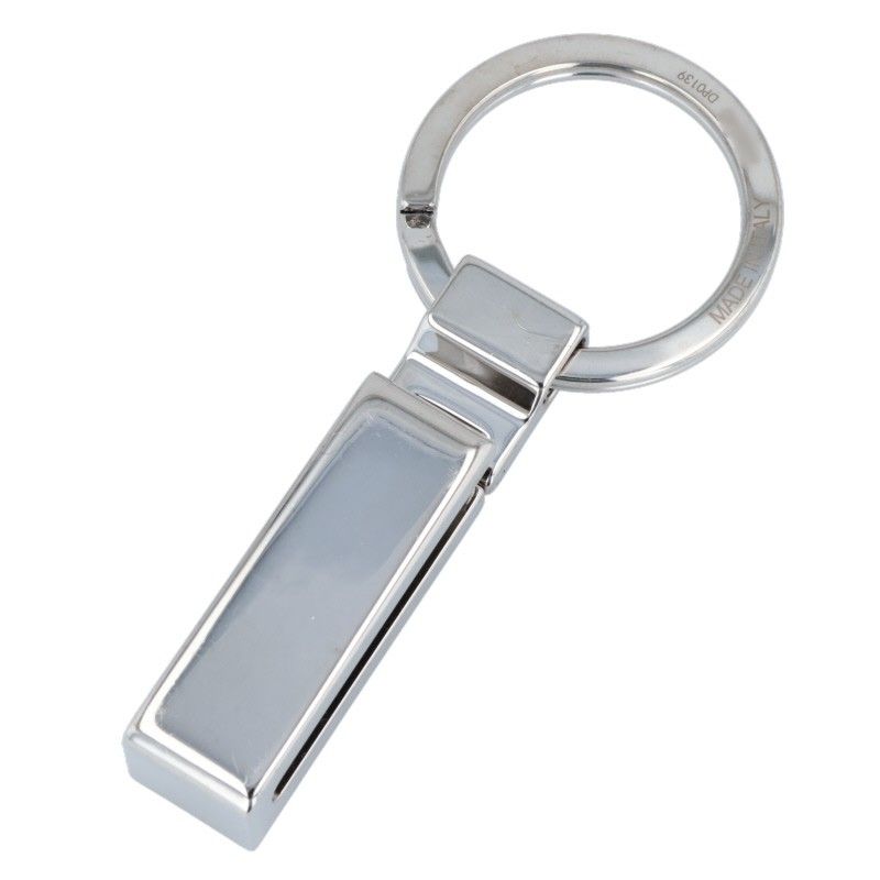Louis Vuitton M68340 Logo Plate Key Ring Men's