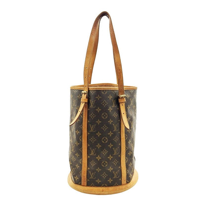 Louis Vuitton Monogram Bucket GM Shoulder Bag M42236 Brown