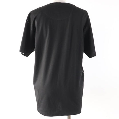 Gucci 492347 100% Cotton Ignacimon Real Print Short Sleeve T-shirt Black XS