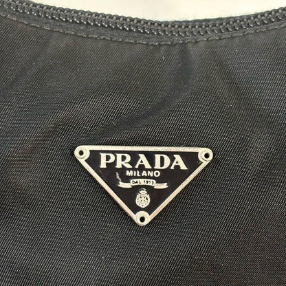 Prada Tessuto Nylon Sport Mini Bag Pochette Black - The Reluxe