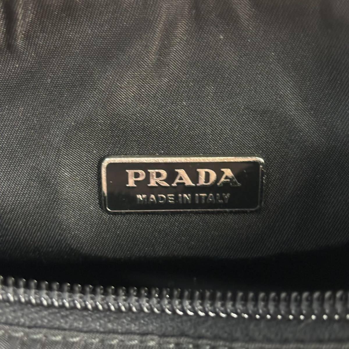 Prada Tessuto Nylon Sport Mini Bag Pochette Black - The Reluxe