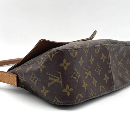 Pre - Owned Louis Vuitton Mini Looping Monogram Tote Shoulder Hand Bag Y2K Brown - The Reluxe