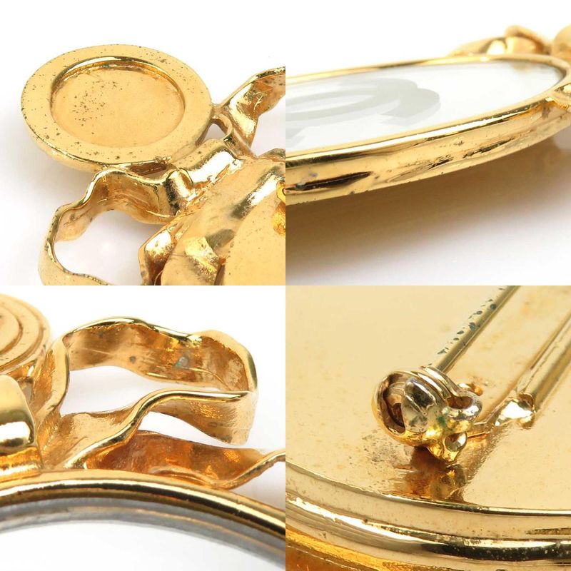 Chanel Brooch Coco Mark Mirror
