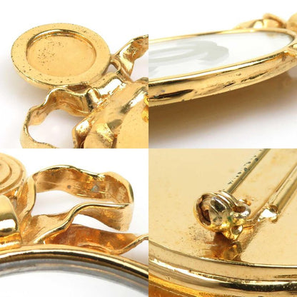 Chanel Brooch Coco Mark Mirror