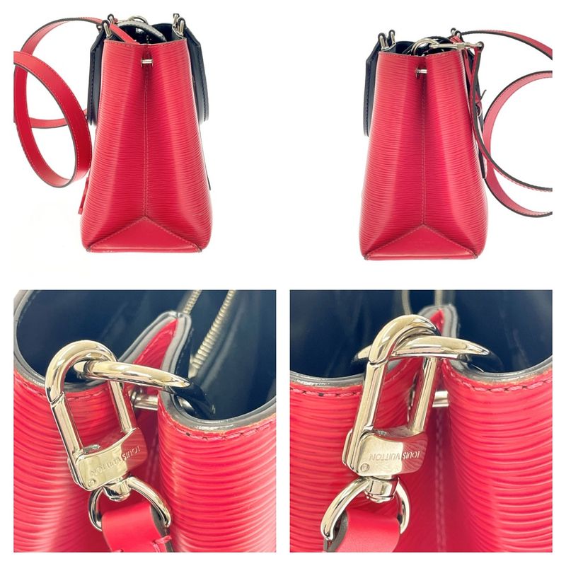 Louis Vuitton M51347 Epi Leather Cles Vert PM Hot Pink 365194 Shoulder Bag