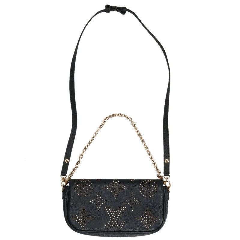 Louis Vuitton M82653 Wallet On Chain Ivy Monogram Studded Shoulder Bag Women