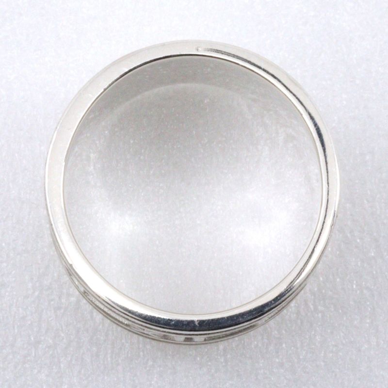 Tiffany & Co Atlas Wide Ring Silver 925 Size 10.5 Ladies' 7.8g Ring