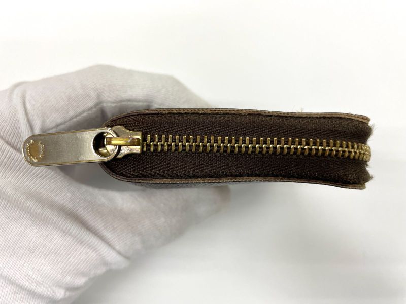 Louis Vuitton Monogram Zippy Coin Purse Zippy Wallet Round Zip Compact Wallet