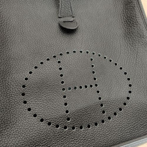Hermes Shoulder Bag Taurillon Cles Mance Taurillon Cles Mance Evelyn 1 GM □E