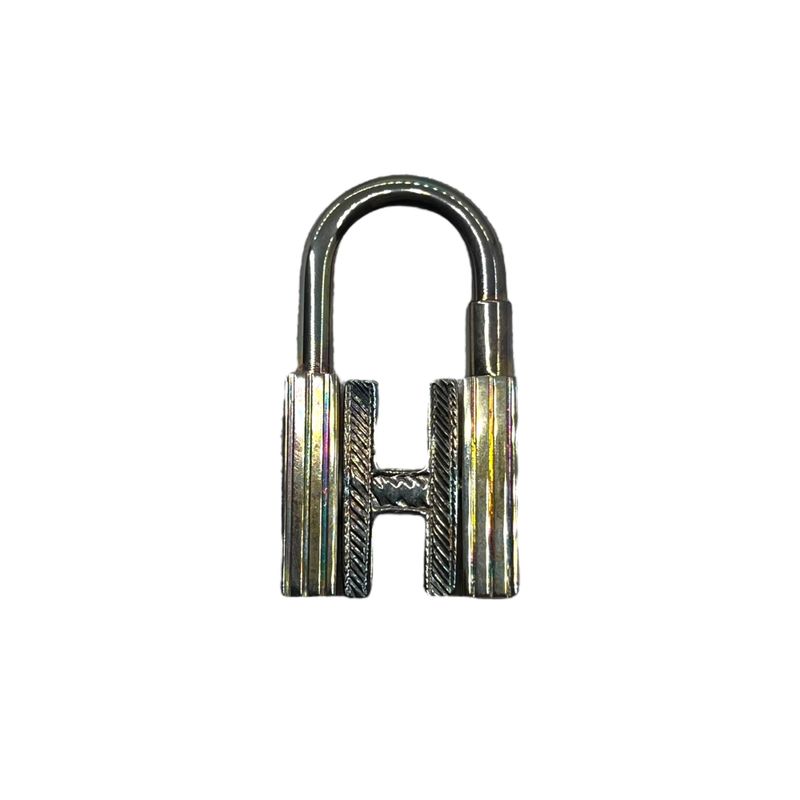 Hermes H Motif Padlock Cadena Charm H Motif Padlock Cadena Charm Silver with